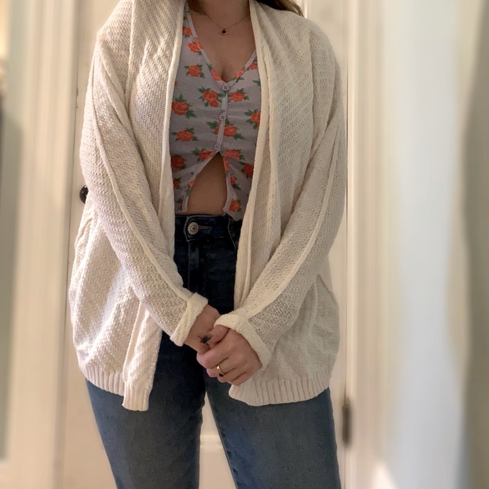 Cream Cardigan!